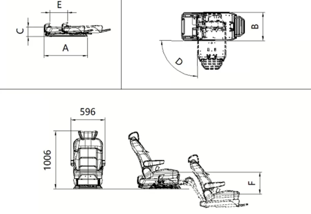 SLIFT Pro V2 Swivel Seat manufacture