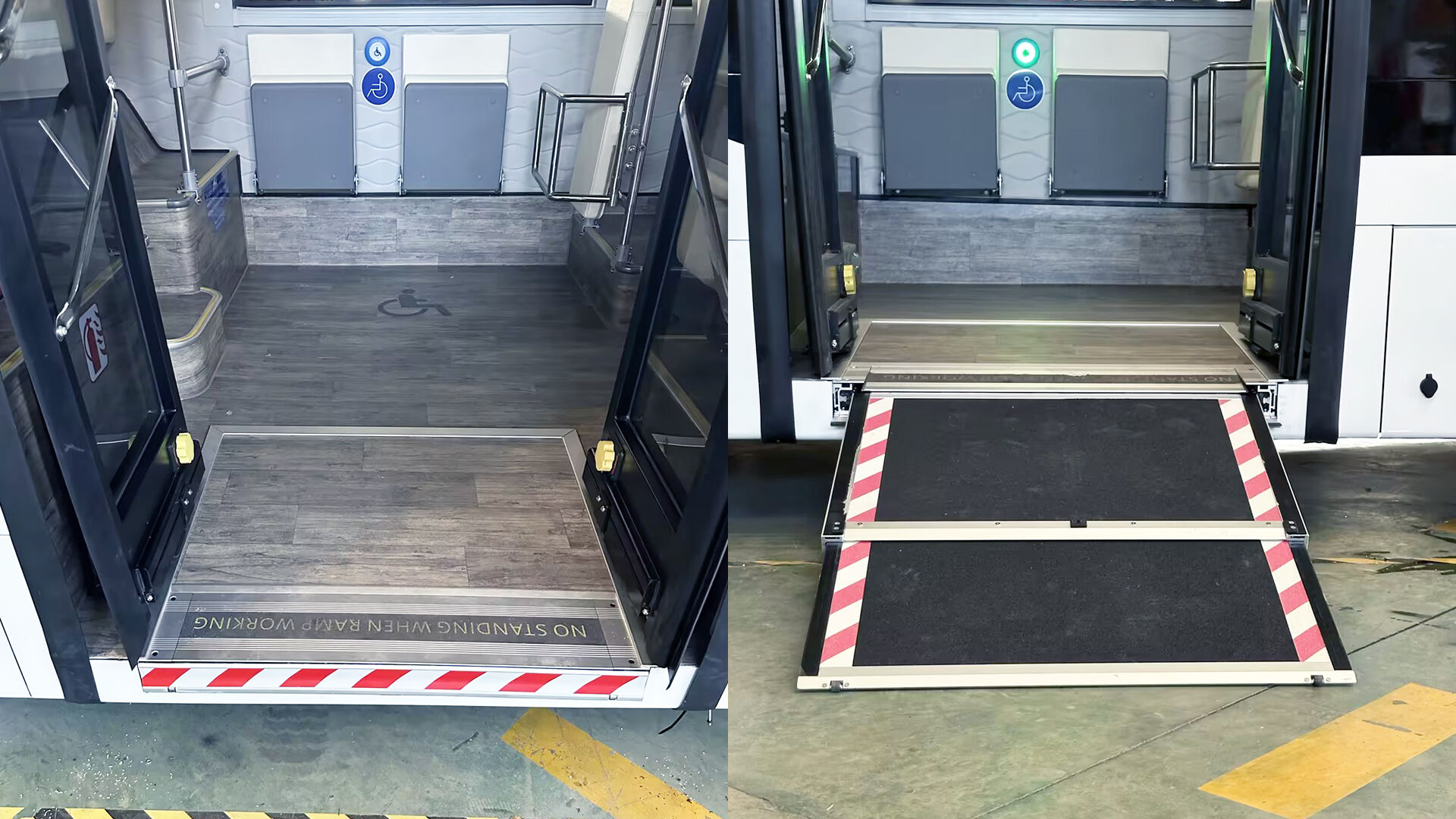 EWR-TD02 Electric Wheelchair Ramp factory