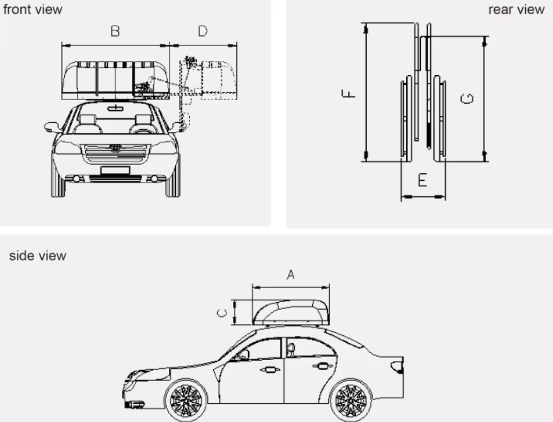 WCT Wheelchair Car Roof Box supplier