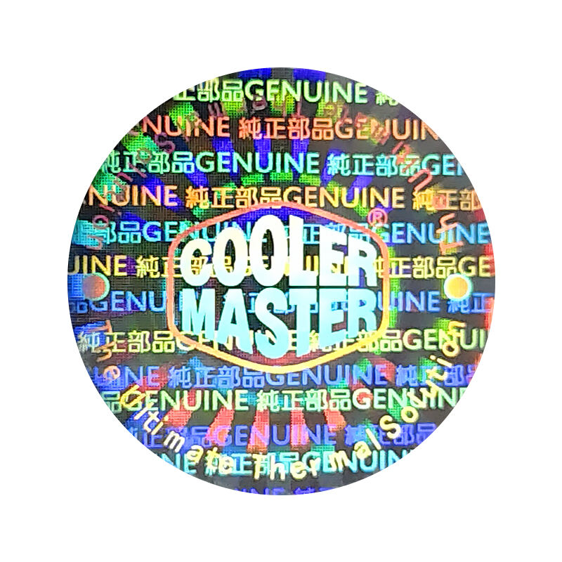  Custom 3D Hologram Sticker 25x25mm | PET Film | Tamper Evident | QR Code Optional | Anti-Fake Label for Electronics  