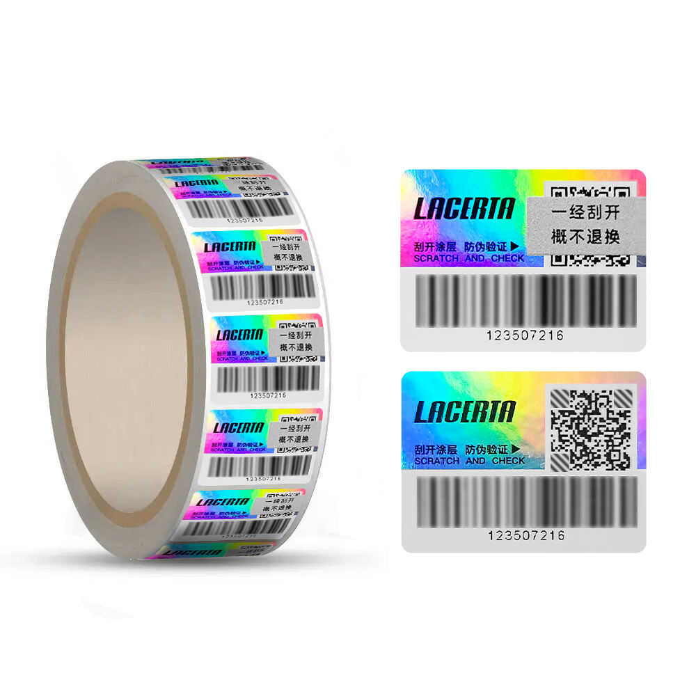 Serial Number Hologram Stickers