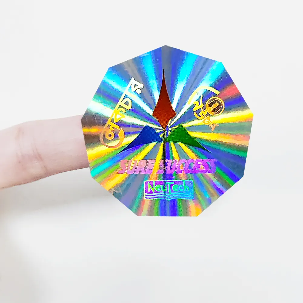 Por Qué las Marcas Usan Adhesivos Holográficos Personalizados
