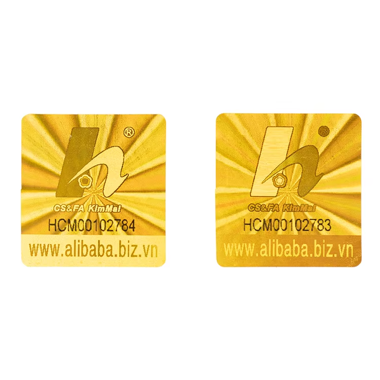 Security Advantages of Sticker Holograms