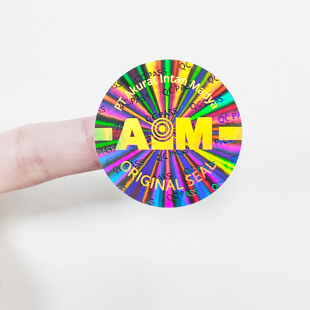 Custom Color 3D Hologram Label for Premium Anti-Counterfeiting