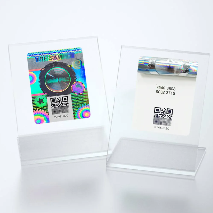 3D Holographic Stickers in Product Authentication