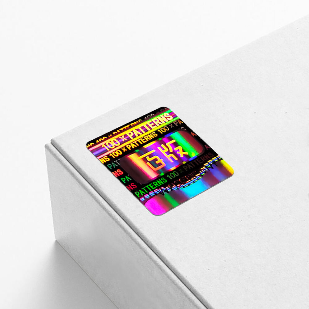 High-Quality 3D Holographic Security Labels with Peel-Off Design