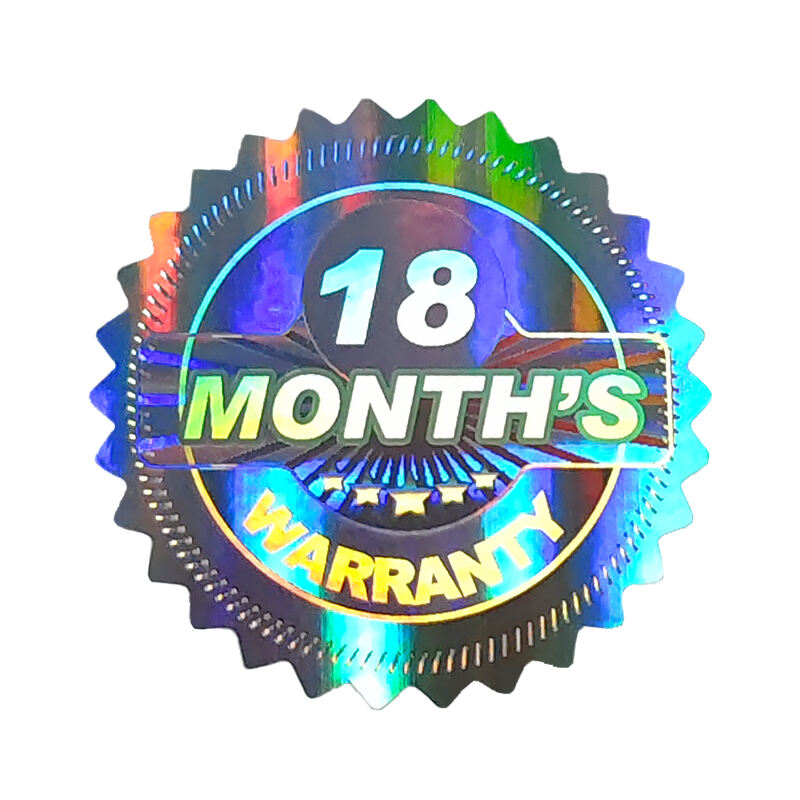 Round 3D Holographic Seal Label | 30mm Diameter | PET | Destructible | Skincare Product Authentication