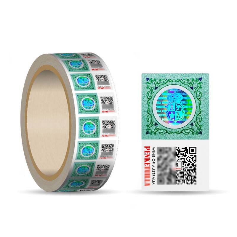 Destructible Anti-Counterfeiting Label | Custom Cut | Fragile Paper Base | For Warranty & Electronics Use