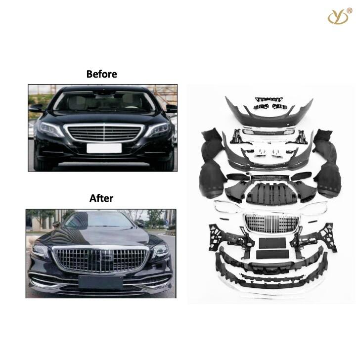 Body kit for W222 2014-2017' upgrade to  Maybach S560 2018-2020 'Year