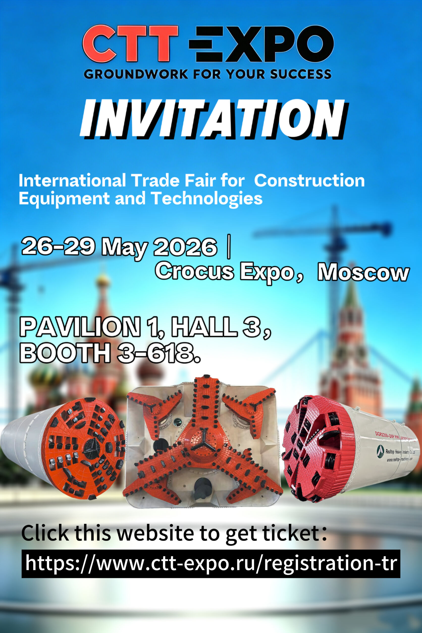 Meet Us for Business Talks at CTT EXPO 2026, Moscow