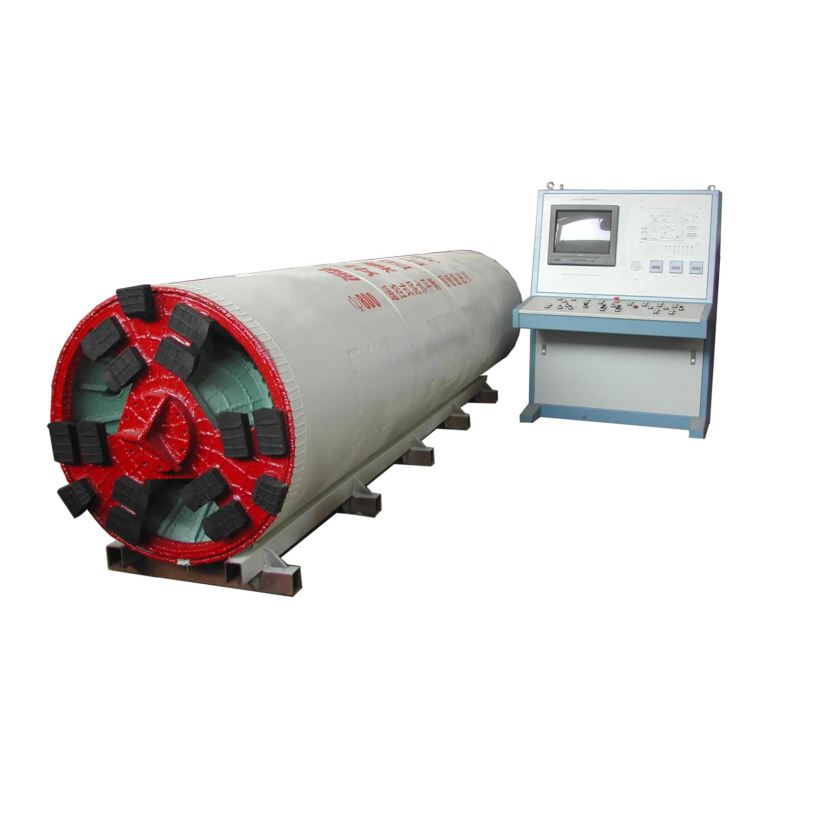 How does a micro tunneling machine compare to traditional tunneling methods?