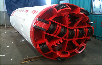 ID1200 pipe jacking machine in hard rock condition worked in Hongkong.