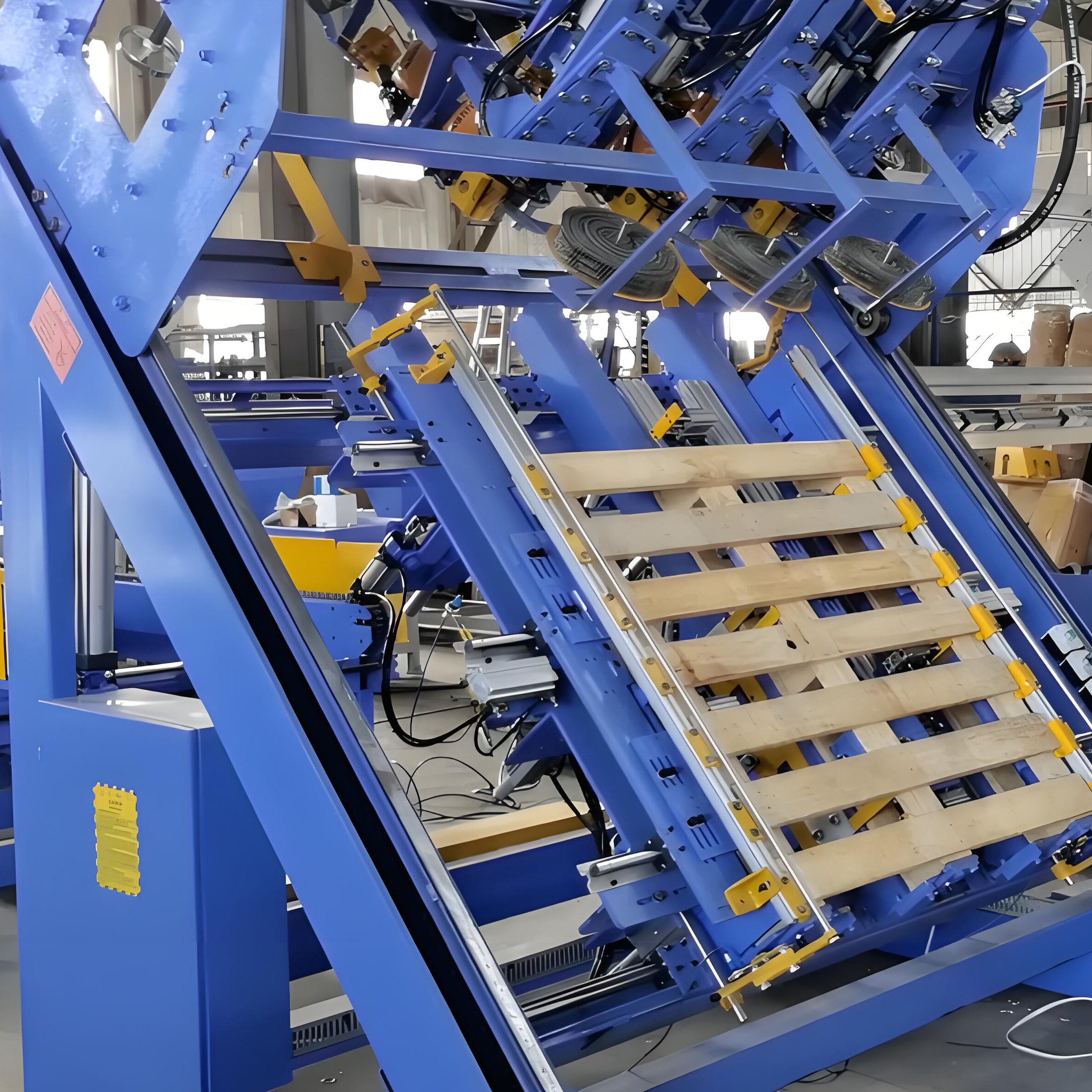 Automatic stapler for European Pallet