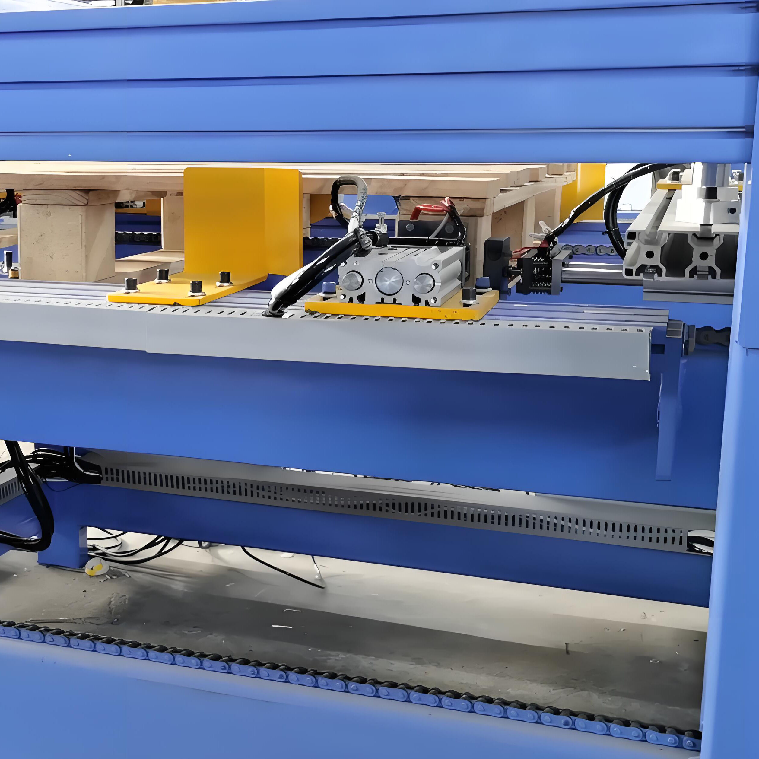 Automatic stapler for European Pallet