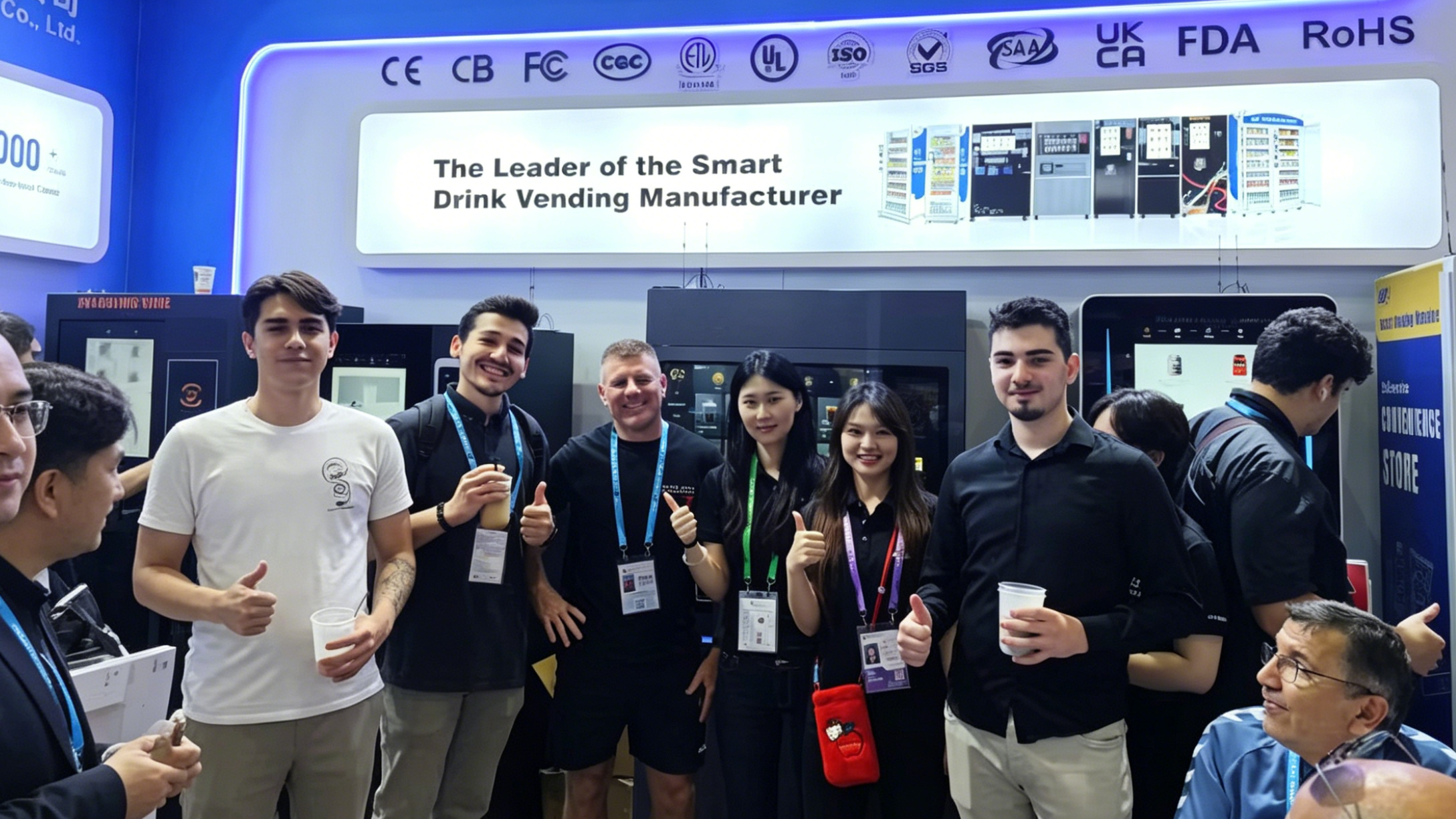 التقنية تُمكّن، وتجعل إدارة الأعمال أسهل | وراء الحشود في جناح شركة GS Vending في معرض قوانغتشو الدولي
