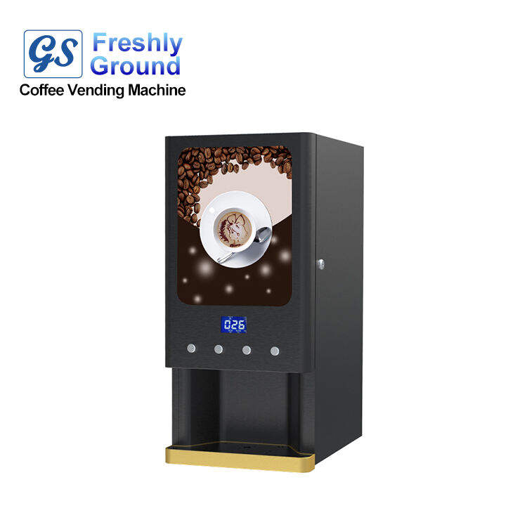 GBD203 Mainit na Inom Vending Machine na may Automatikong Self-cleaning Instant Coffee Vending Machine