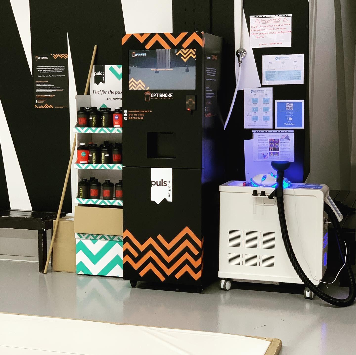 GS505 Türlü kahve/protein tozu otomatı