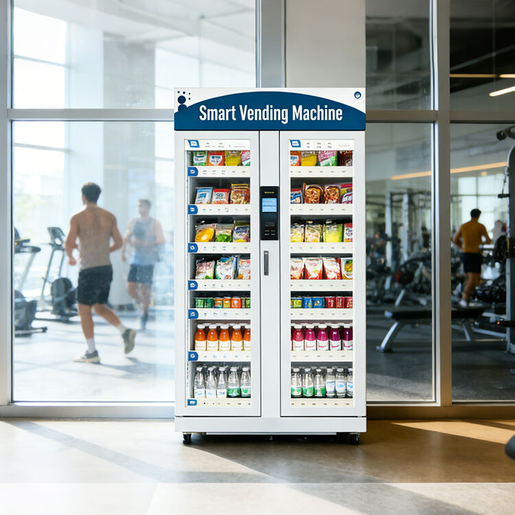 автомат для продажи напитков и продуктов питания с двумя дверцами, вместимостью 1100 л, комбинированный автомат для продажи напитков, продуктов питания, конфет и прохладительных напитков