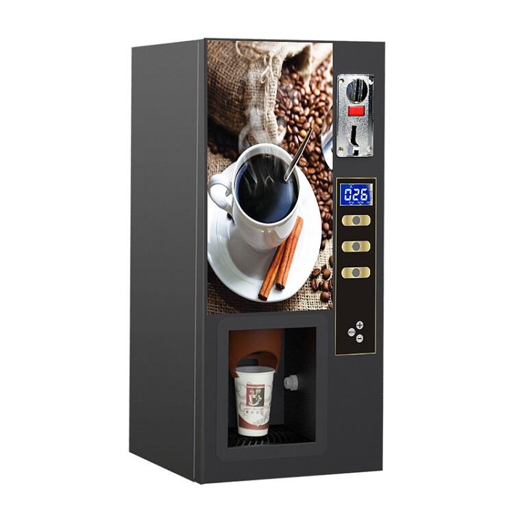 GTD203 Automatic Coin Operated Auto Cup Coffee Vending Desktop Coffee Machine Vending