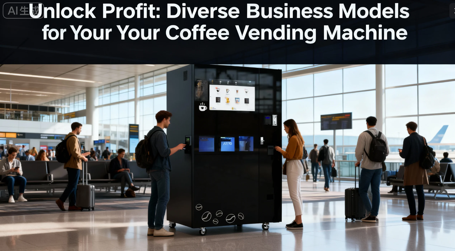 Gewinn freischalten: Vielfältige Geschäftsmodelle für Ihren Kaffeeautomaten