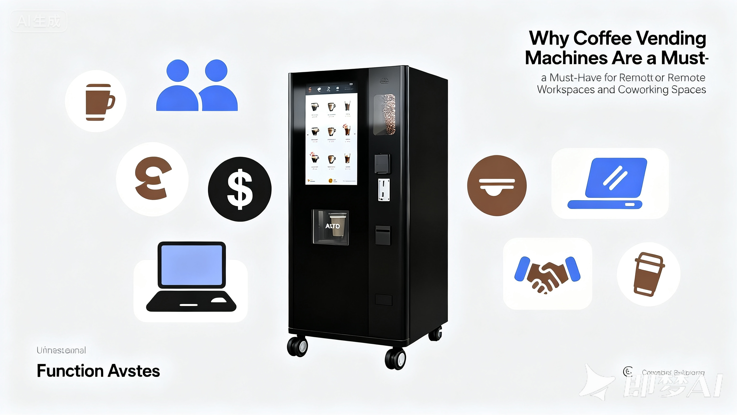 Neden Kafe Vending Makineleri Uzaktan Çalışma Alanları ve Ortak Çalışma Alanları İçin Olmazsa Olmazdır?