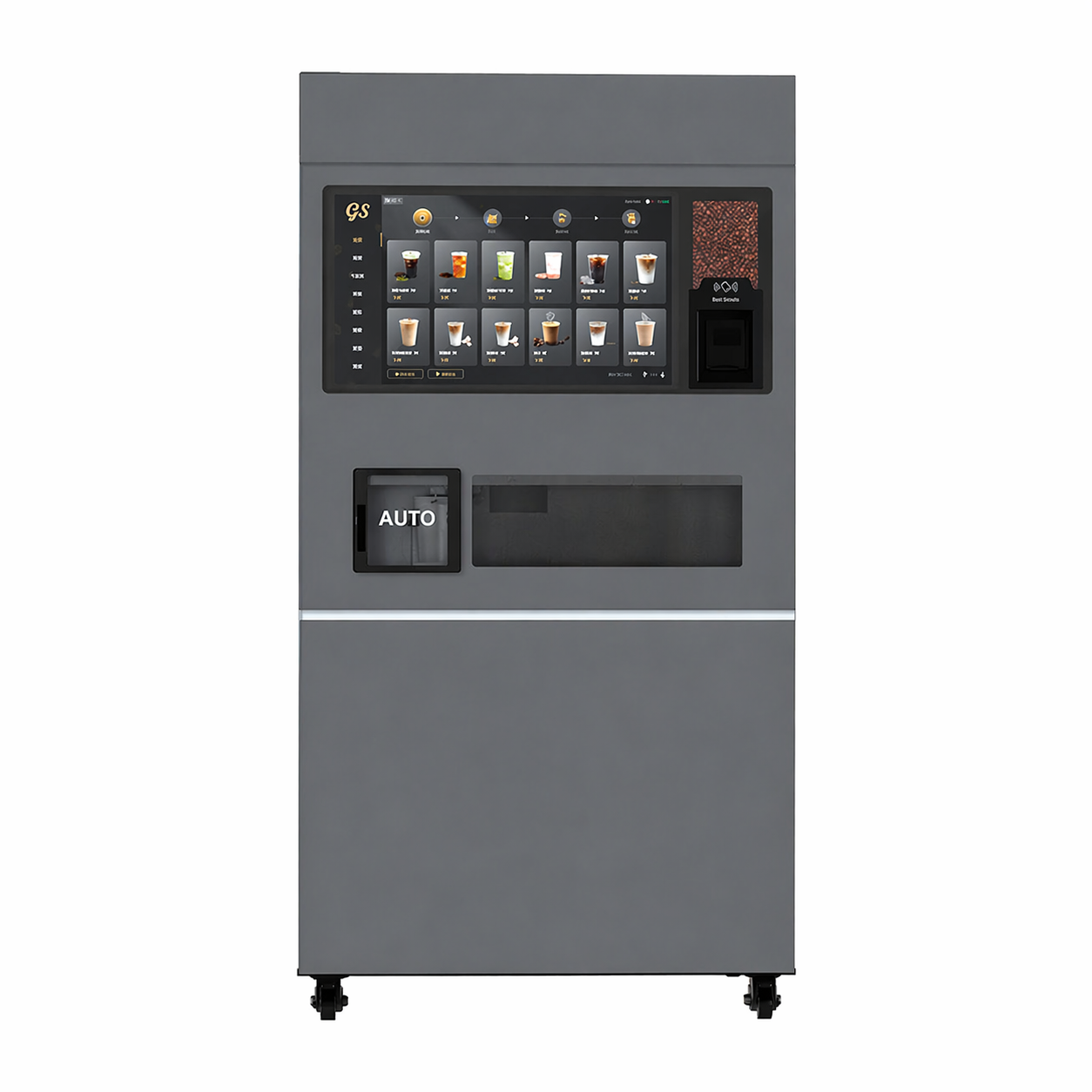 Mesin Penjual Automatik Pelbagai Minuman JK89: Kopi, Teh, Minuman Berkarbonat — Mesin Penjual Automatik Layanan Diri Serba-Boleh