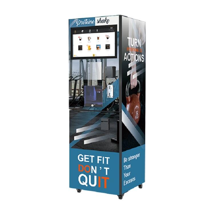 22 Zoll Érintőképernyős Független Kávézó Automata GS505 Automatikus Protein Rántott Automata