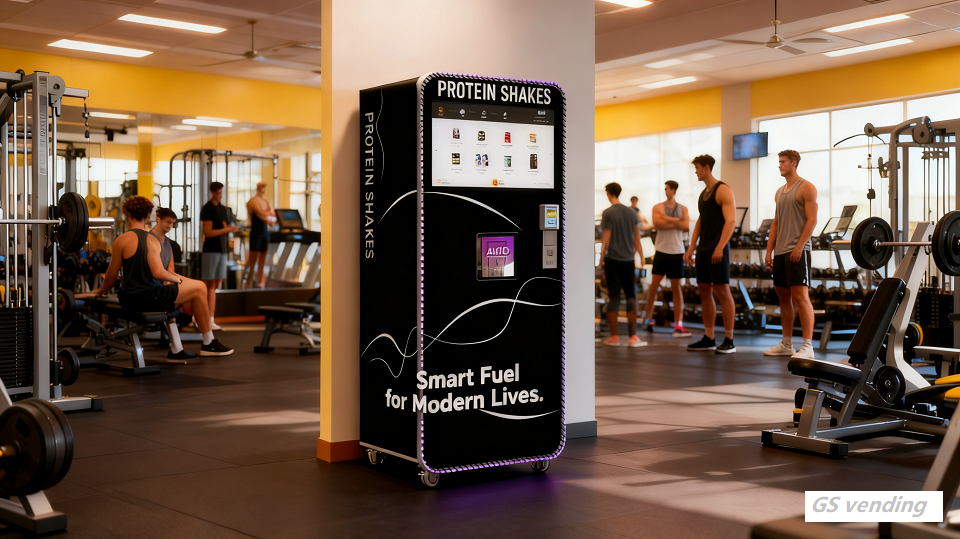 آلات بيع مشروبات البروتين: مستقبل التغذية أثناء التنقل