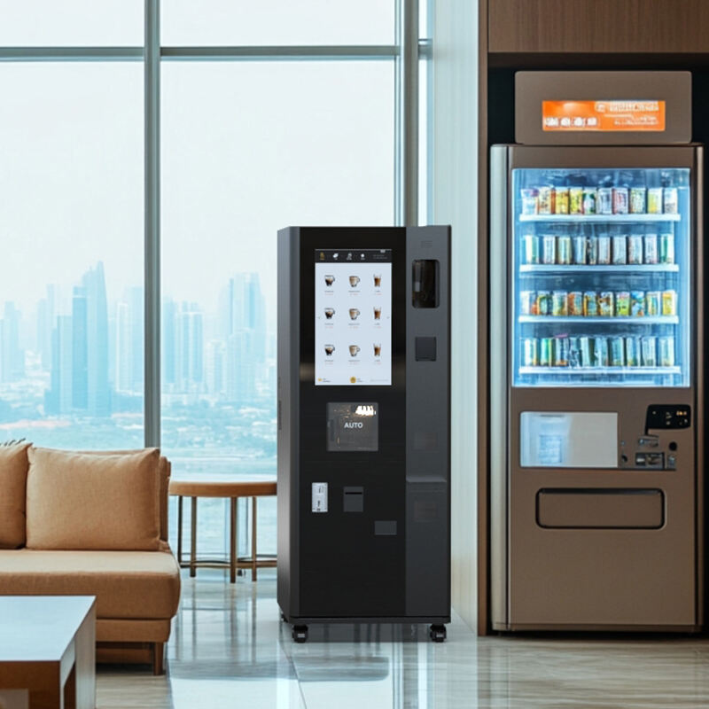 Freshly Ground Coffee Vending Machine with Five Bucket Drop Cups JK88 Newest Technology Commercial Bean to Cup