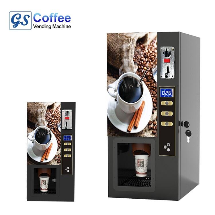 GTD203 Distributore Automatico di Caffè con Tazza per Ufficio Operato da Monete