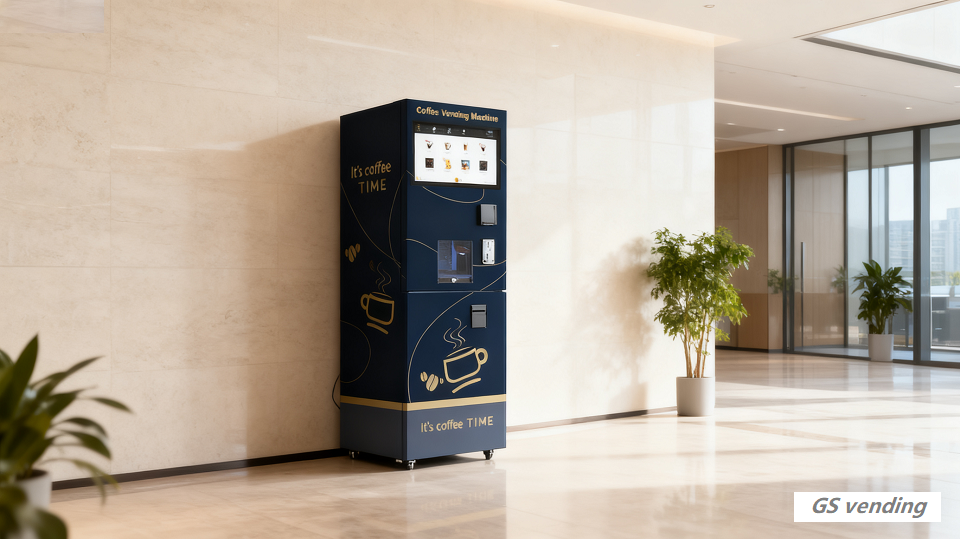 GS505 Instant Coffee and Protein Shake Maker - 45 Seconds Quick Brewing for Busy Workplaces