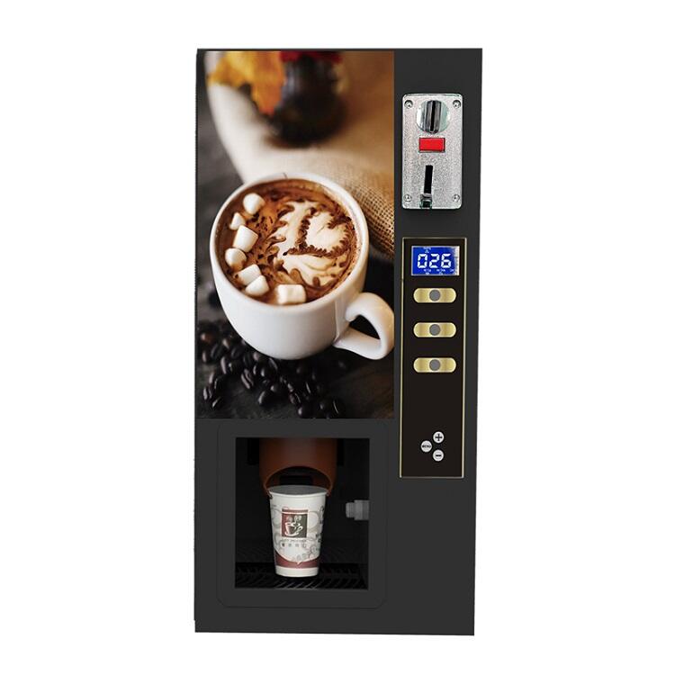 GTD203 Automatic Coin Operated Auto Cup Coffee Vending Desktop Coffee Machine Vending