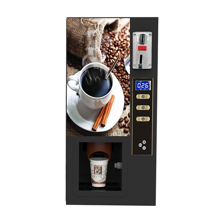 GTD203 Automatic Coin Operated Auto Cup Coffee Vending Desktop Coffee Machine Vending