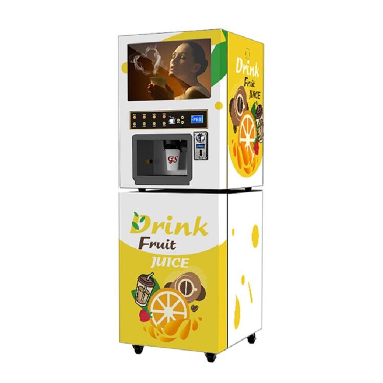 Mesin Penjual Custom Listrik GS OEM Komersial Pembekal Mesin Kopi Maquina de Cafe