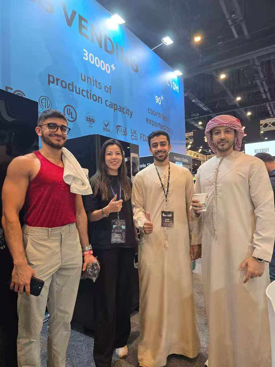 GS Vending Shines at Dubai Active 2025, Showcasing Smart Nutritional Vending Solutions