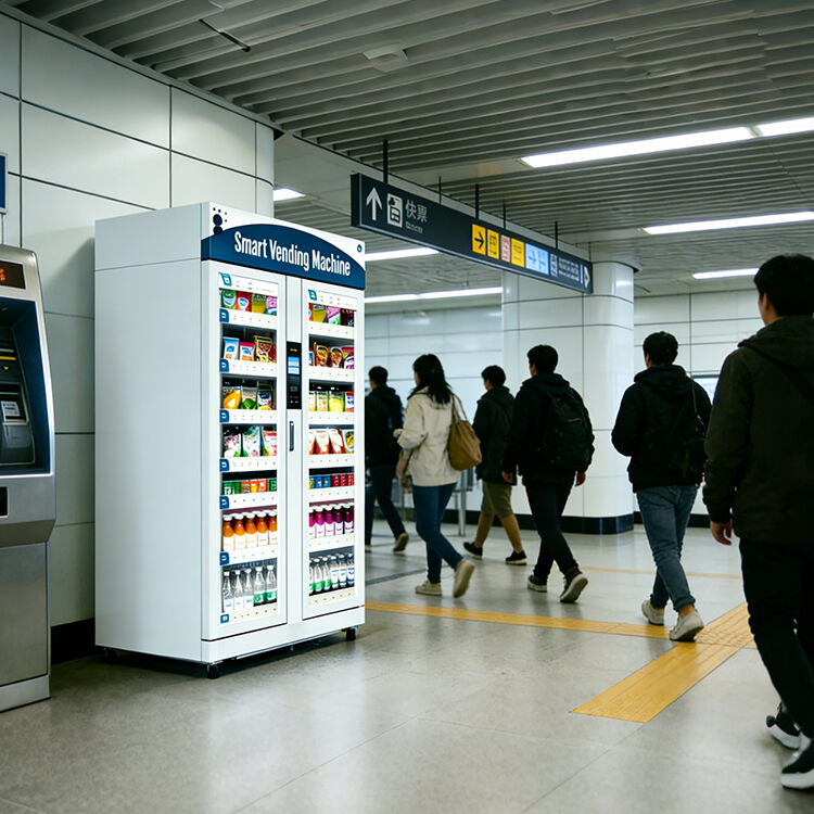 автомат для продажи напитков и продуктов питания с двумя дверцами, вместимостью 1100 л, комбинированный автомат для продажи напитков, продуктов питания, конфет и прохладительных напитков