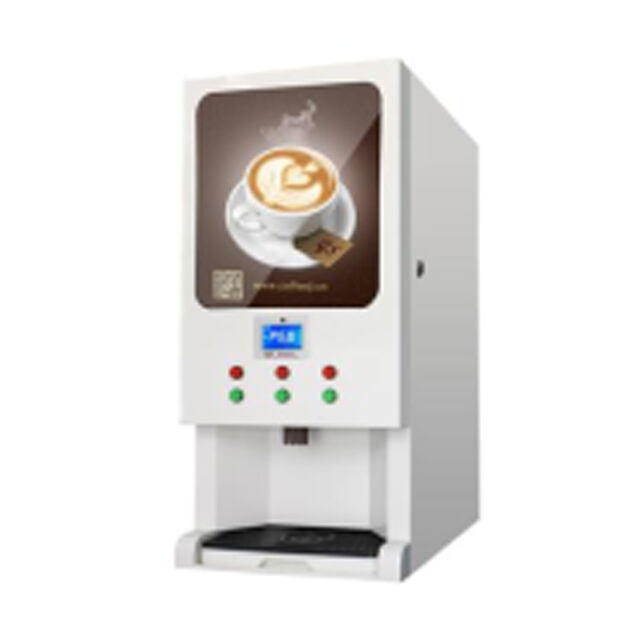 3 Hot 3 cold table coffee machine for cafeteria