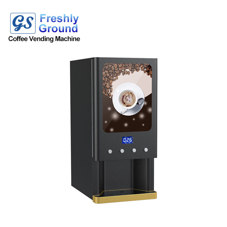 GBD203 Mainit na Inom Vending Machine na may Automatikong Self-cleaning Instant Coffee Vending Machine