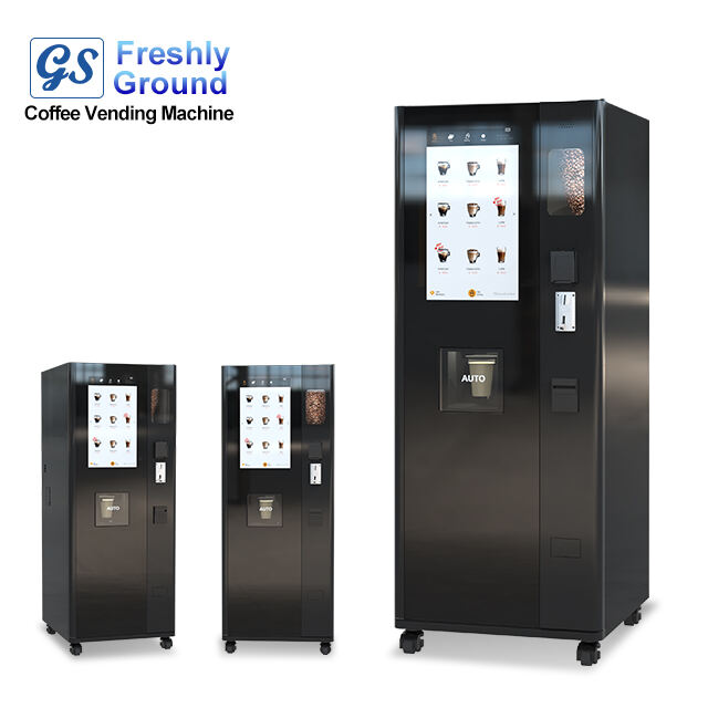 Frisch gemahlener Kaffeeautomat mit fünf Eimer-Tropfbechern JK88 Neueste Technologie Kommerzieller Bean-to-Cup