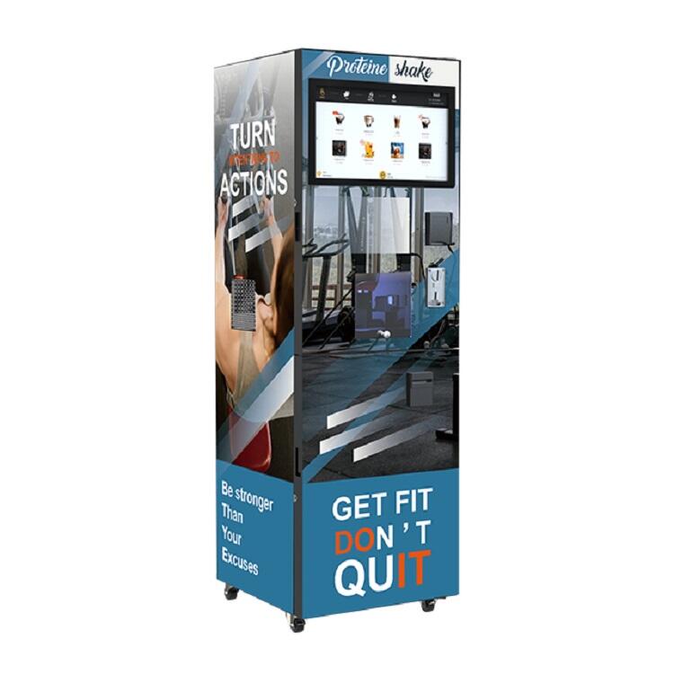 22 Zoll Érintőképernyős Független Kávézó Automata GS505 Automatikus Protein Rántott Automata