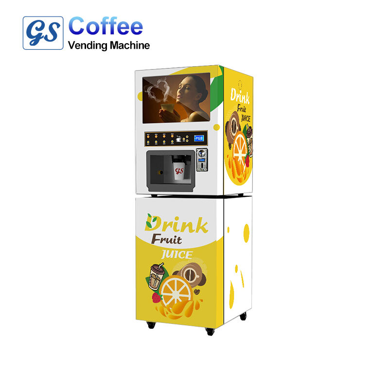 Les dernières tendances dans la production de distributeurs automatiques de café grand format connectés à l’Internet des objets