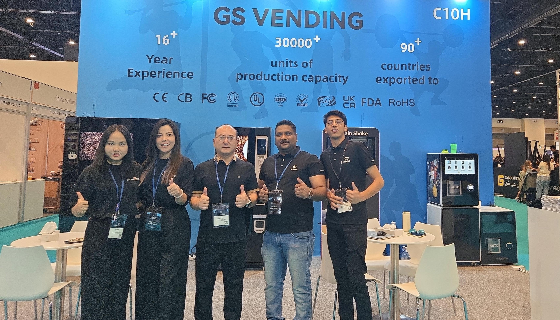 GS Vending świeci na Dubai Active 2025, prezentując inteligentne rozwiązania automatów z żywnością odżywczą