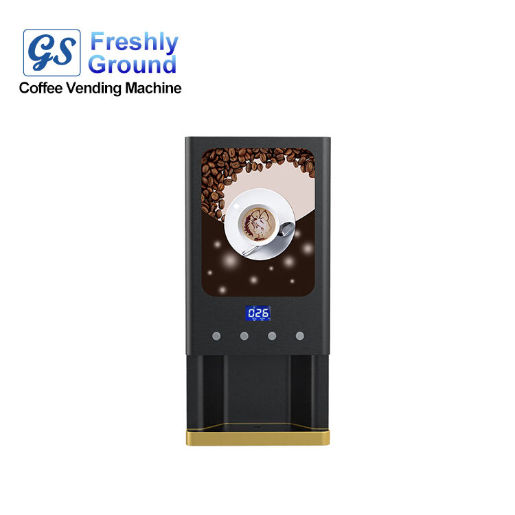 GBD203 Mainit na Inom Vending Machine na may Automatikong Self-cleaning Instant Coffee Vending Machine