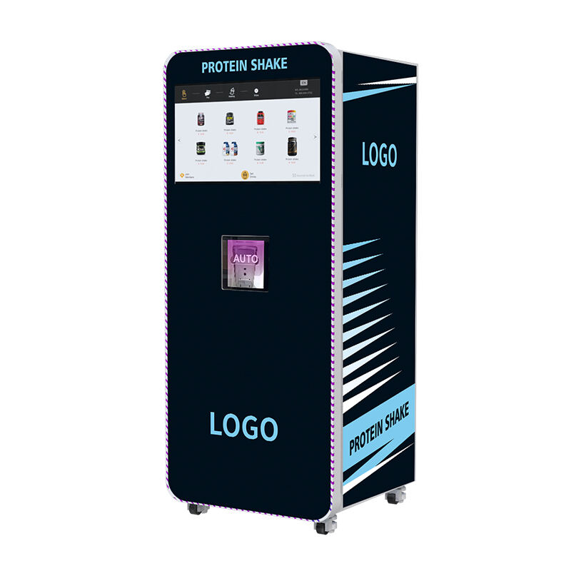 Latest technology protein shake vending machine with independent mixing function