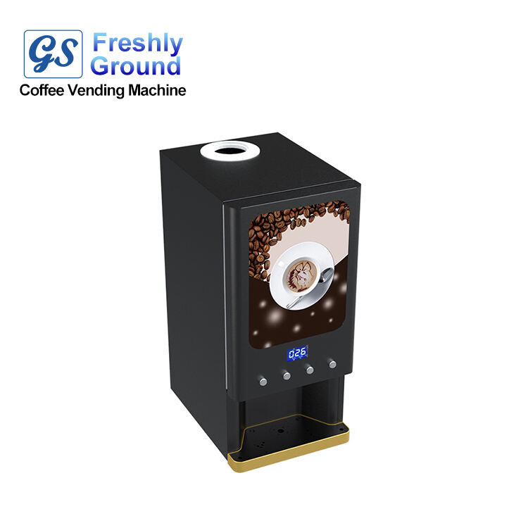 GBD203 Mainit na Inom Vending Machine na may Automatikong Self-cleaning Instant Coffee Vending Machine