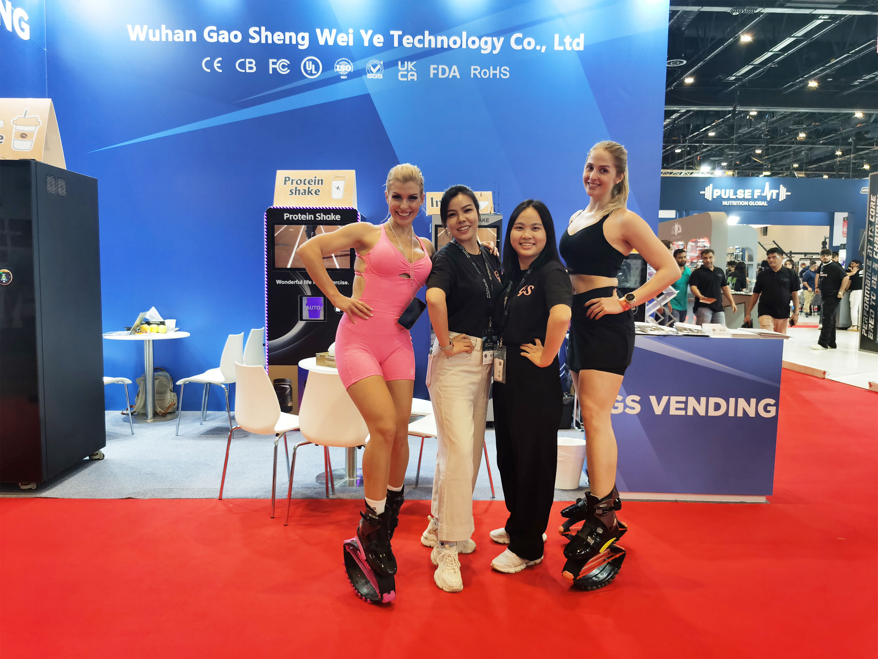 GS Vending Dubai muskulo show
