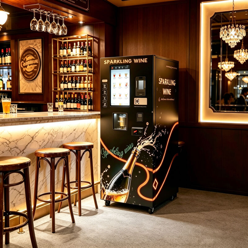 GS701 Smart Sparkling Wine-verkoopautomaat – 24/7 zelfbedieningsoplossing voor dranken