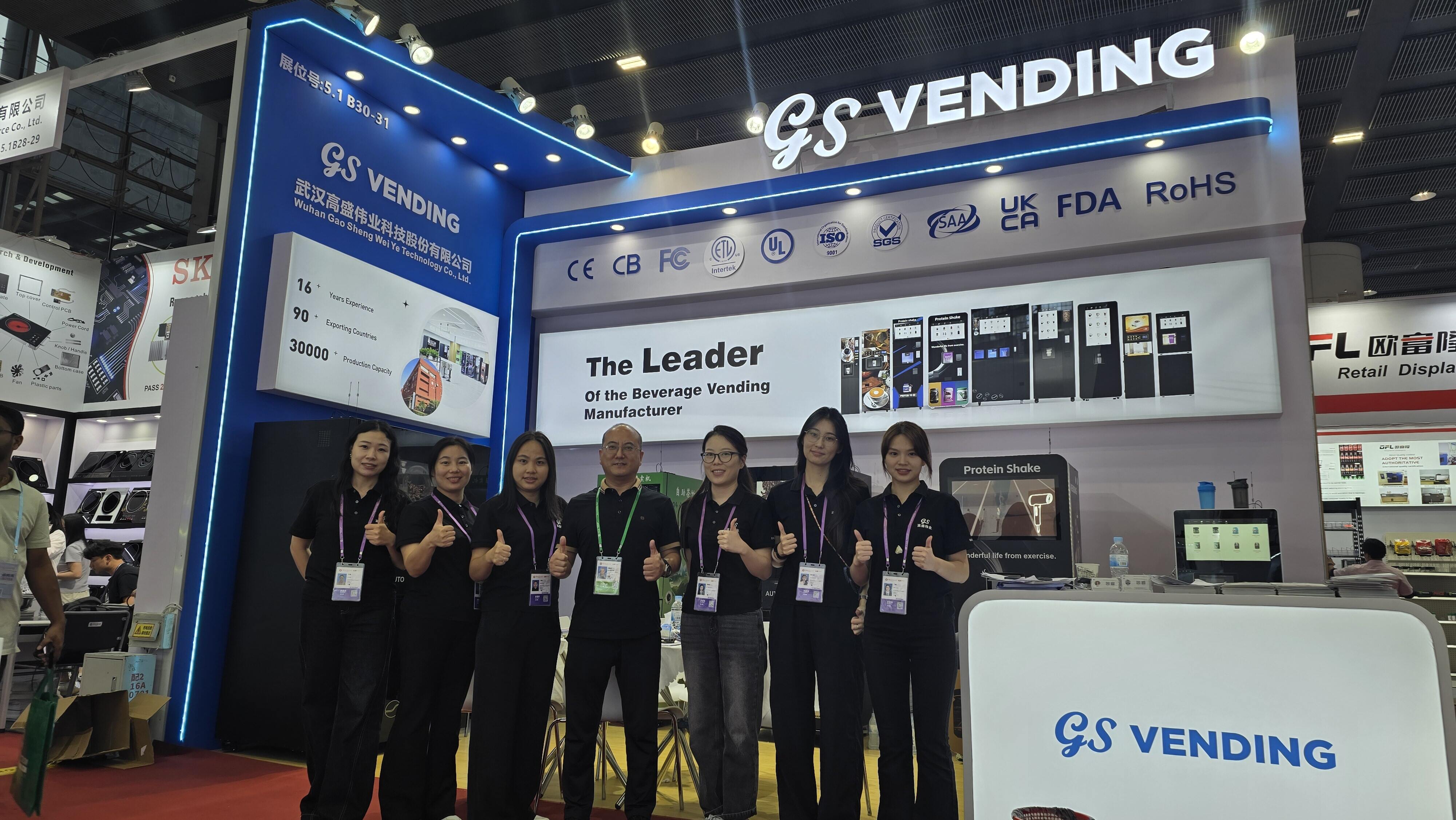 Une grande démonstration d'innovation : GS Vending au 138e Salon de Canton