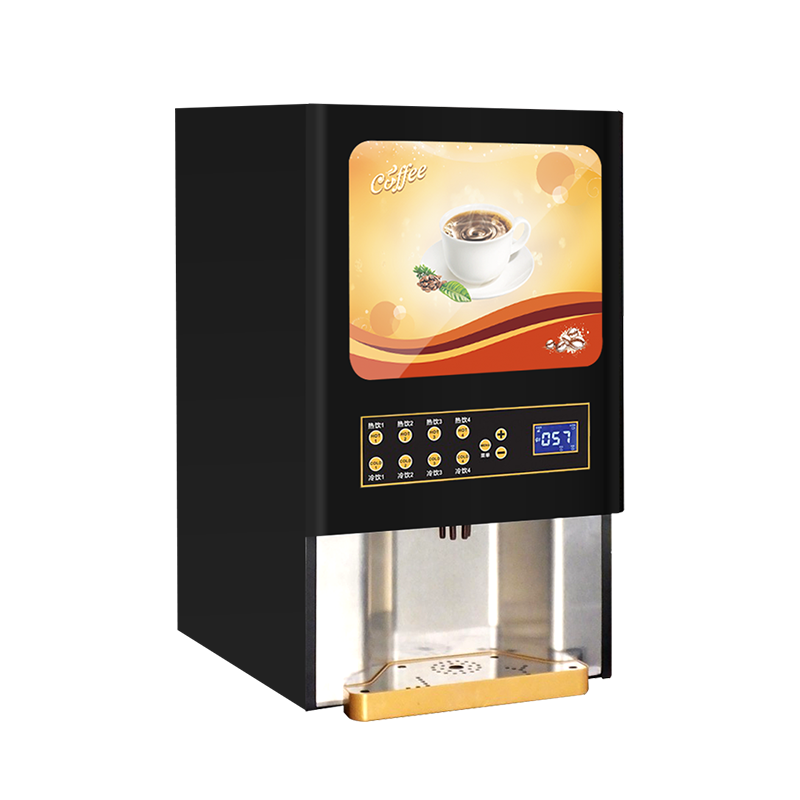 GBS204 Comercial Indoor Chocolate Quente Frio Bebida Dispenser Máquina de Venda Automática de Café Chá com Leite