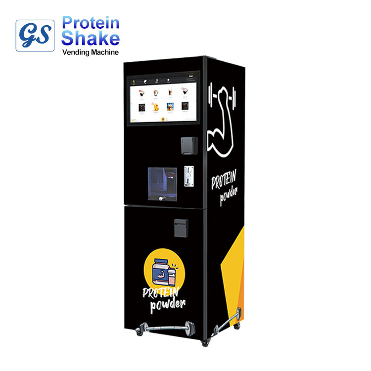 22 Zoll Érintőképernyős Független Kávézó Automata GS505 Automatikus Protein Rántott Automata